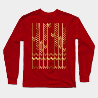 Golden lines Long Sleeve T-Shirt